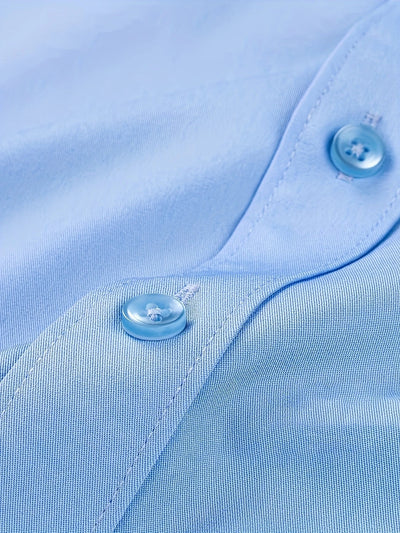 Ezra – Elegantes Schmal Geschnittenes Hemd Mit Knöpfen