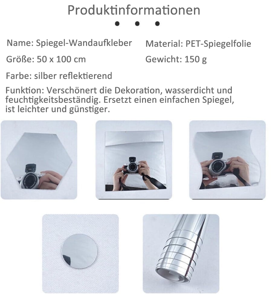 Ultra-flexibler Spiegel™ - Sicher und bruchsicher