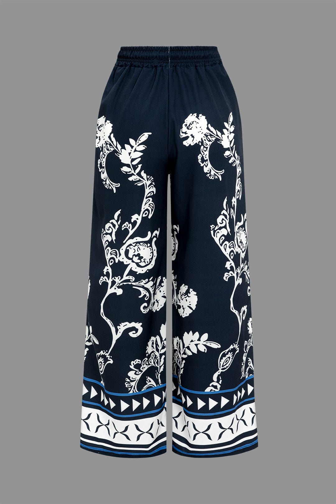 Zahara | Boho-Zweiteiler mit Bluse & Weitbein-Hose