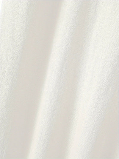 Nerida – Modische Bluse Mit V-Ausschnitt Und Kurzen Ärmeln