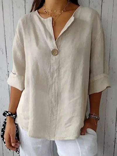 Lara | Stylische Bluse mit V-Ausschnitt