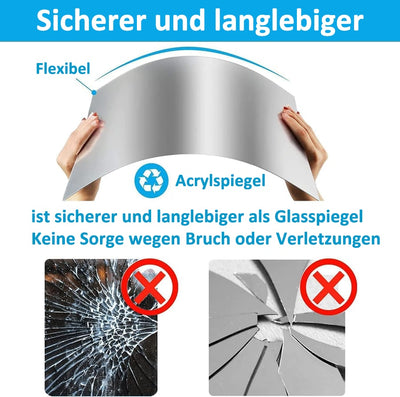 Ultra-flexibler Spiegel™ - Sicher und bruchsicher