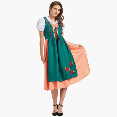 Traditionelles Dirndl für Damen - Oktoberfest 2025