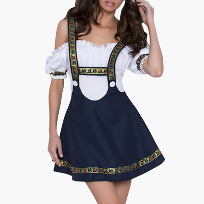 Kurzes Oktoberfest Dirndl für Damen - Oktoberfest 2025