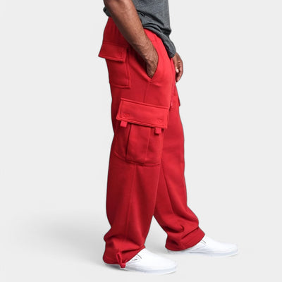 MIRAVO | Lässige Multi-Pocket Jogginghose mit geradem Bein