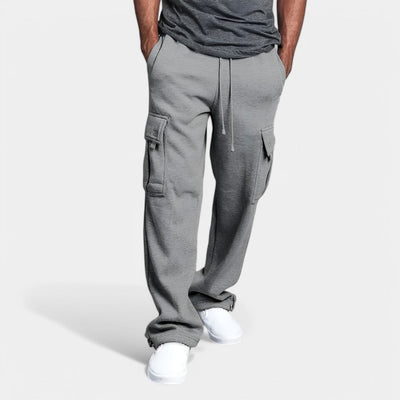 MIRAVO | Lässige Multi-Pocket Jogginghose mit geradem Bein