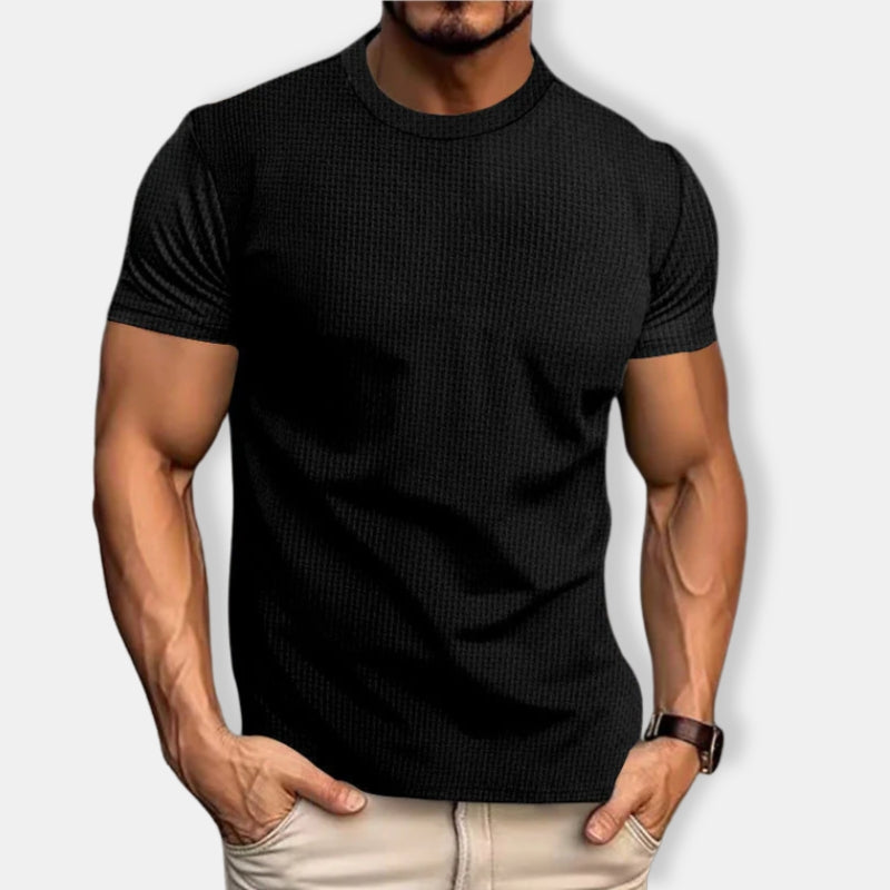 Herren Rundhalsausschnitt T-Shirt  | Lässig