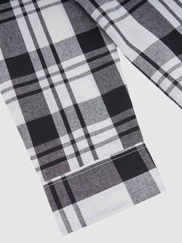 Dong - Lässiges Weites Plaid-Hemd