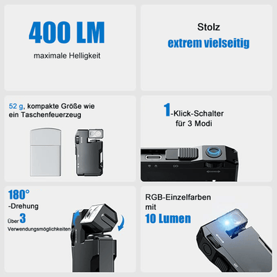 Lumenix™ - G5 Rechargeable EDC Flashlight