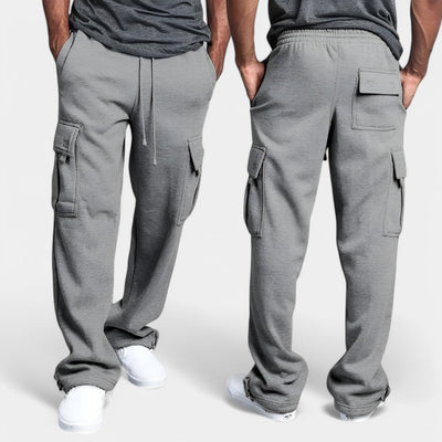 MIRAVO | Lässige Multi-Pocket Jogginghose mit geradem Bein