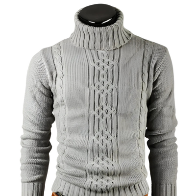 Auguste – Warmer Strickpullover mit Rollkragen