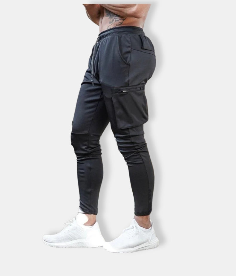 Herren Sportliche Cargo-Hose | Schlanke Passform