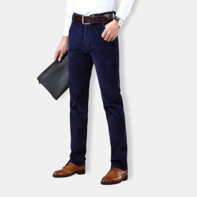 Herren Klassische Schlanke Passform Hose | Bequeme