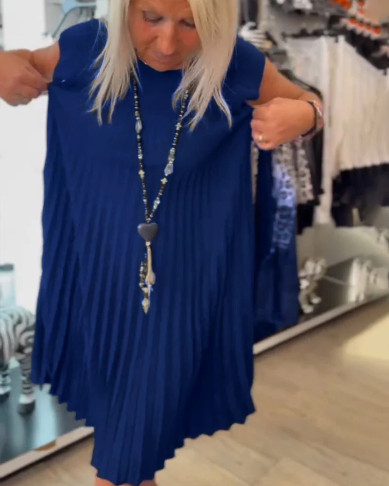 Shihua – Trendiges Plisseekleid