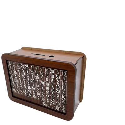 CoinTrack Digital Sparkonto – Dekorative Münzdose mit integriertem LCD-Zähler