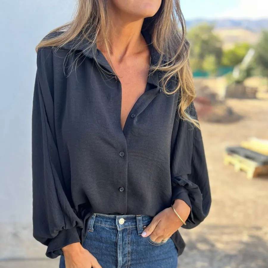 Leilani – Elegante Übergröße Bluse