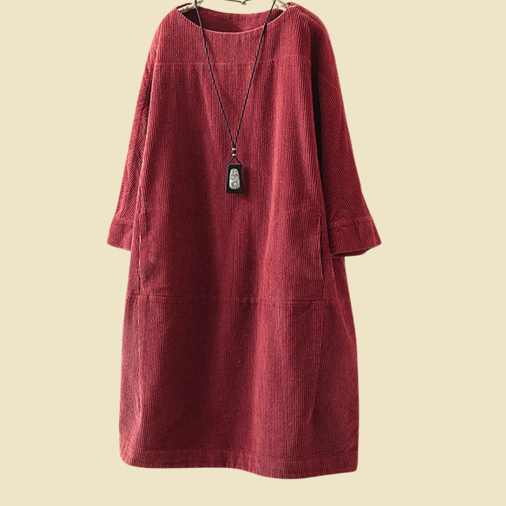 Sarina – Lässiges Damenkleid aus Cord