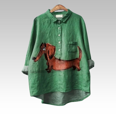 Symela - Klassische Blusen mit Blumenmuster