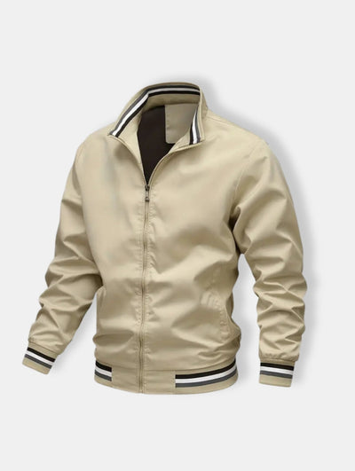 Herren Reißverschluss Lässige Bomberjacke | Langarm