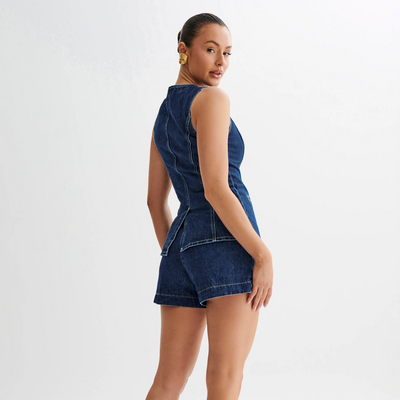 Isolde - Entspanntes Damen-Denim-Set für den Alltag