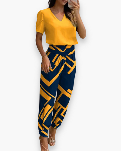 Schicker taillierter Jumpsuit