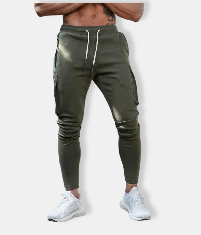 Herren Sportliche Cargo-Hose | Schlanke Passform