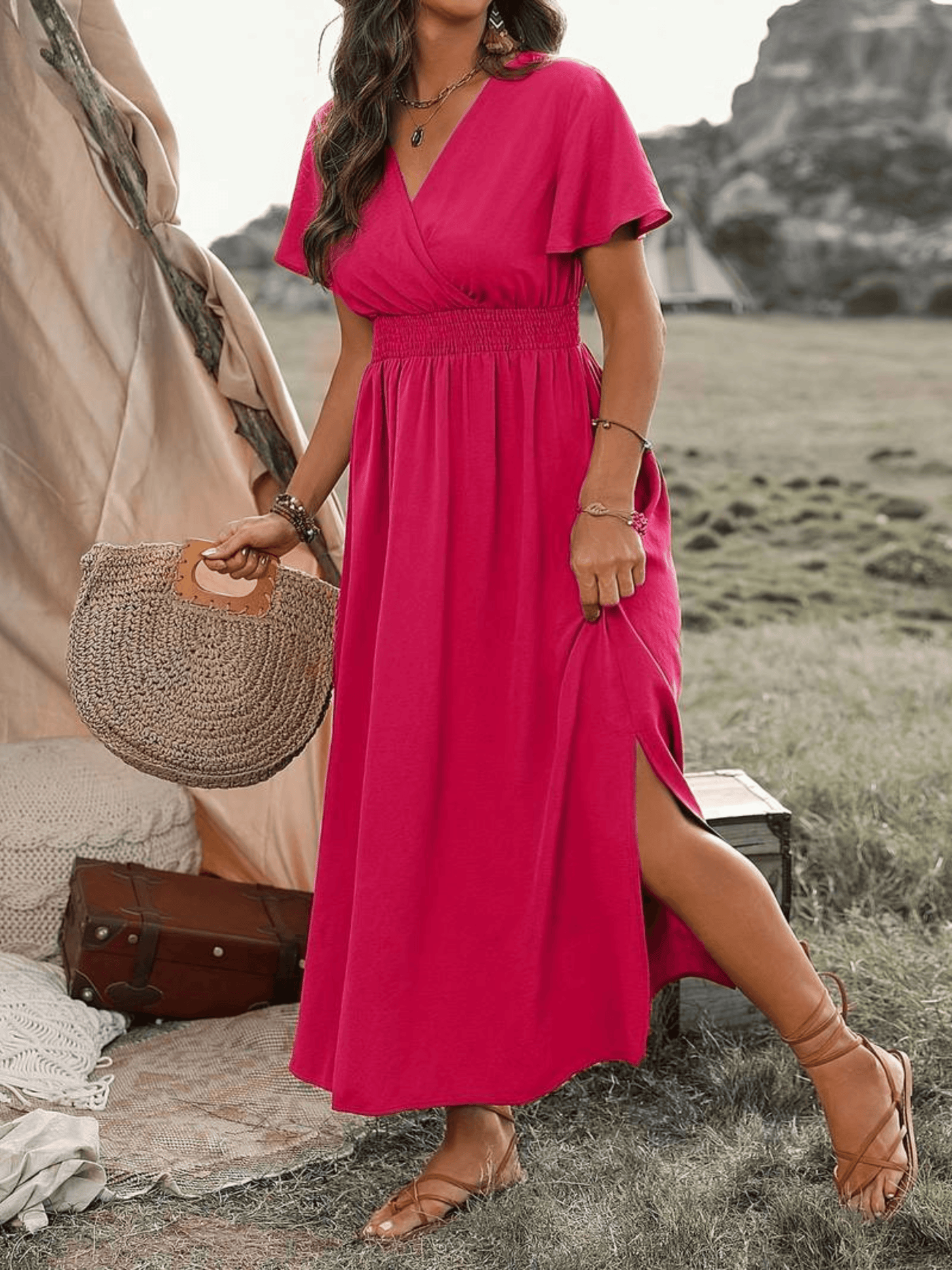 Luisa | Elegantes langes Kleid