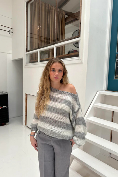 Sienna™ Strickpullover Grau