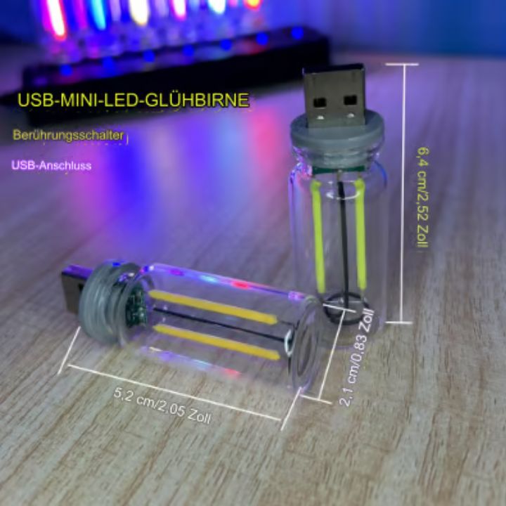 1+1 Gratis | Retro USB-Stimmungslicht für Autos