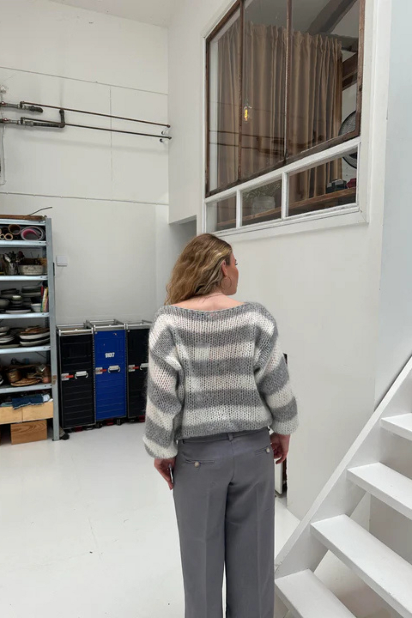 Sienna™ Strickpullover Grau