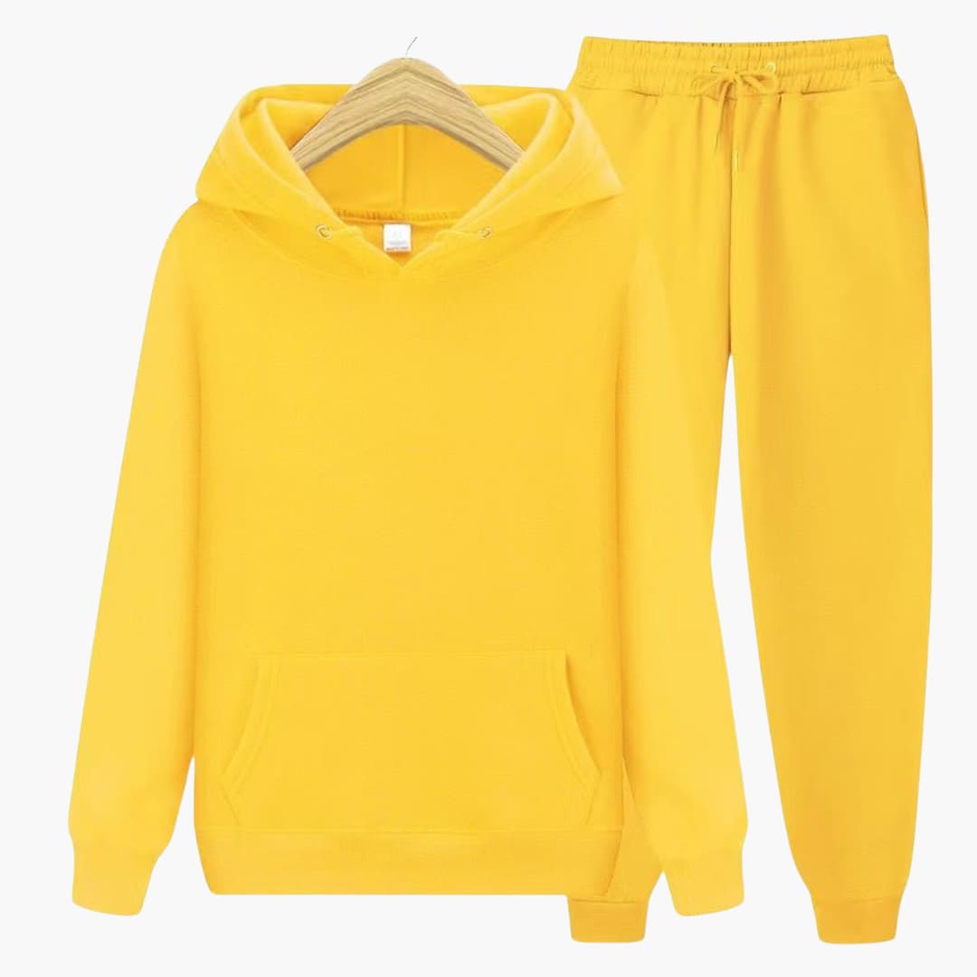 Herren Jogginganzug mit Kapuzenpullover und Bündchenhose