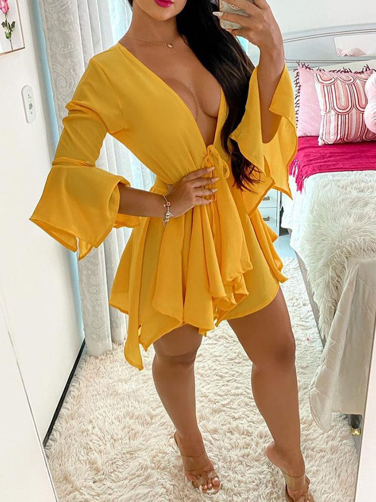 Ruby – Lässiges Damenoberteil mit Shorts Set