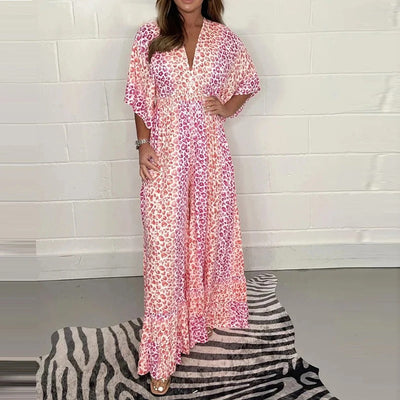 Anthea – Eleganter Jumpsuit Mit V-Ausschnitt Und Hoher Taille