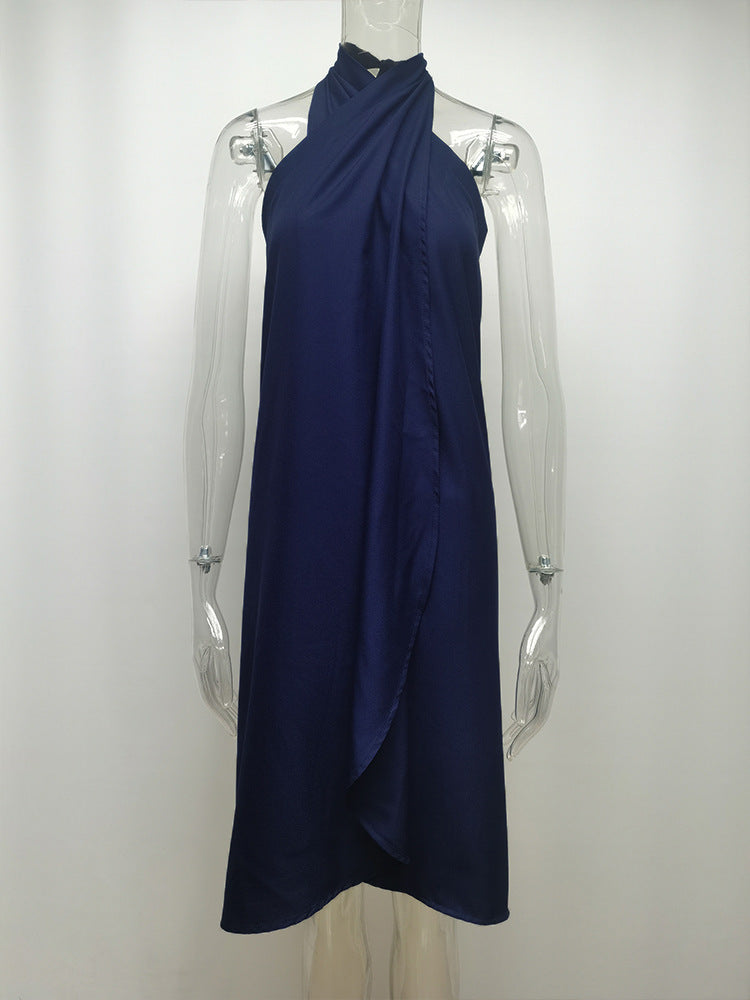 Clara – Lässiges Kleid mit asymmetrischem Saum