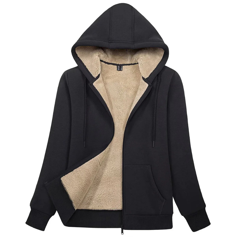 Anneliese – Kuscheliger Hoodie mit Fleecefutter