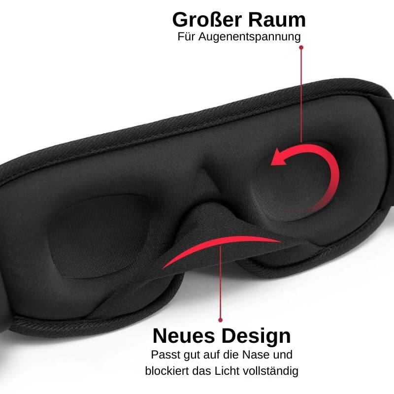 NapZone™ 3D Atmungsaktive Schlafmaske