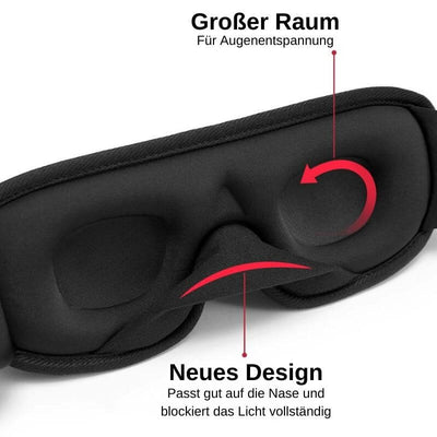 NapZone™ 3D Atmungsaktive Schlafmaske