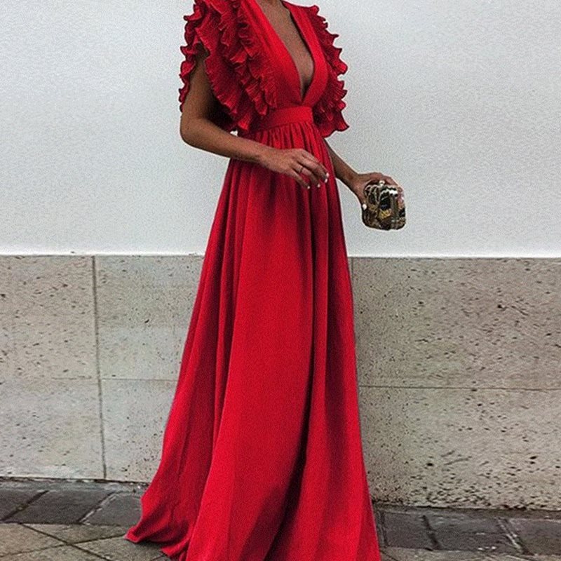 Francesca – Plus-Size Maxikleid für Frauen