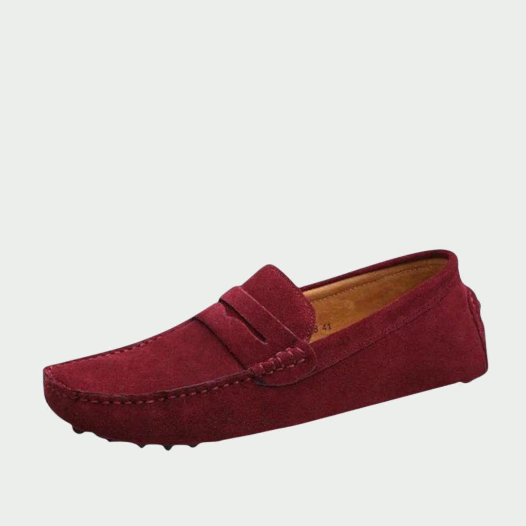 Enrique – Handgefertigter Wildleder Loafer