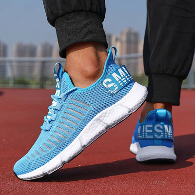 Raul – Atmungsaktiver Sneaker Mit Streifen