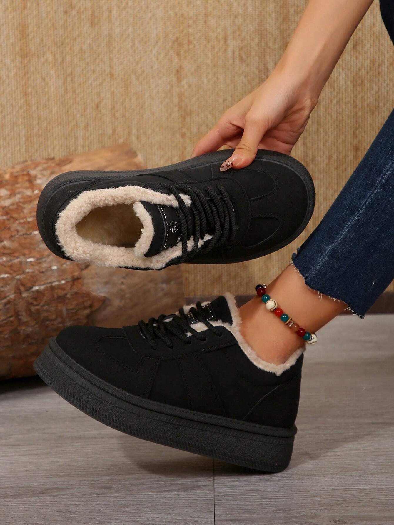 Loma Gefütterte Sneakers für den Winter