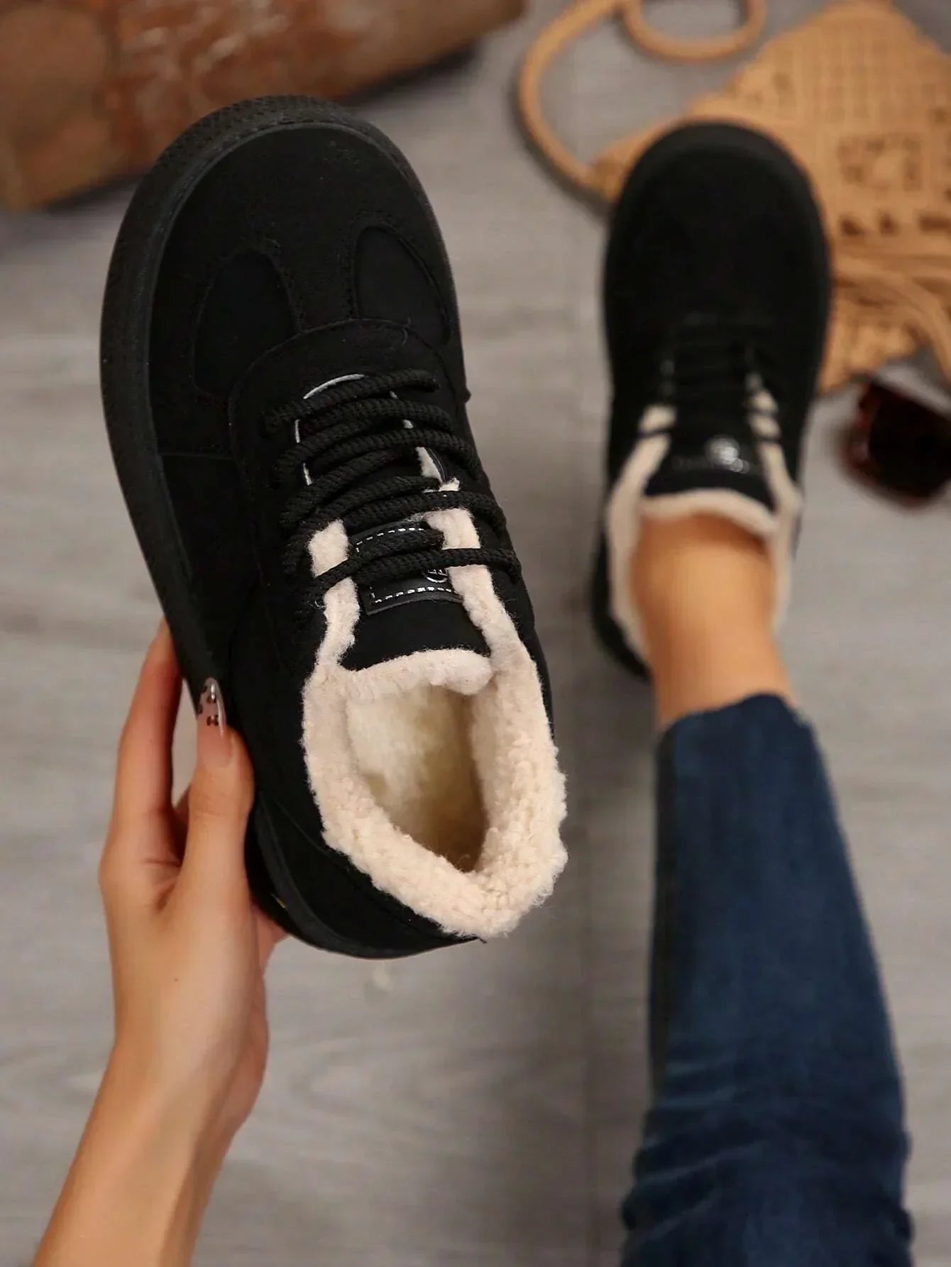 Loma Gefütterte Sneakers für den Winter