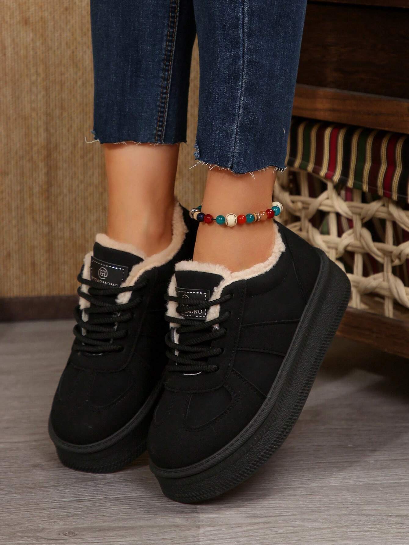 Loma Gefütterte Sneakers für den Winter