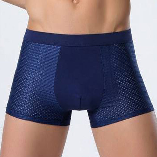 Rowan – Hochwertige Herren-Boxershorts aus Eiskrepp mit Mesh