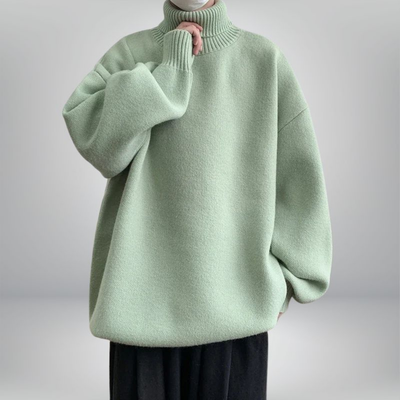 Jethro – Oversized Herrenpullover aus weichem Strick