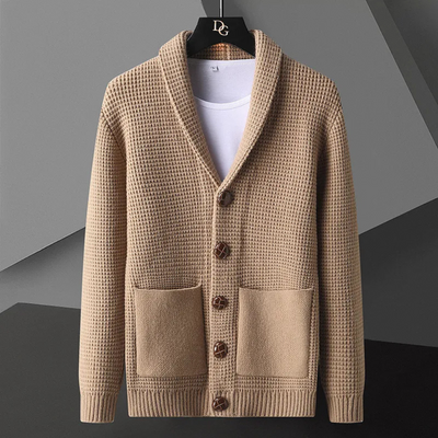 Gero – Klassische Strickjacke für Herren