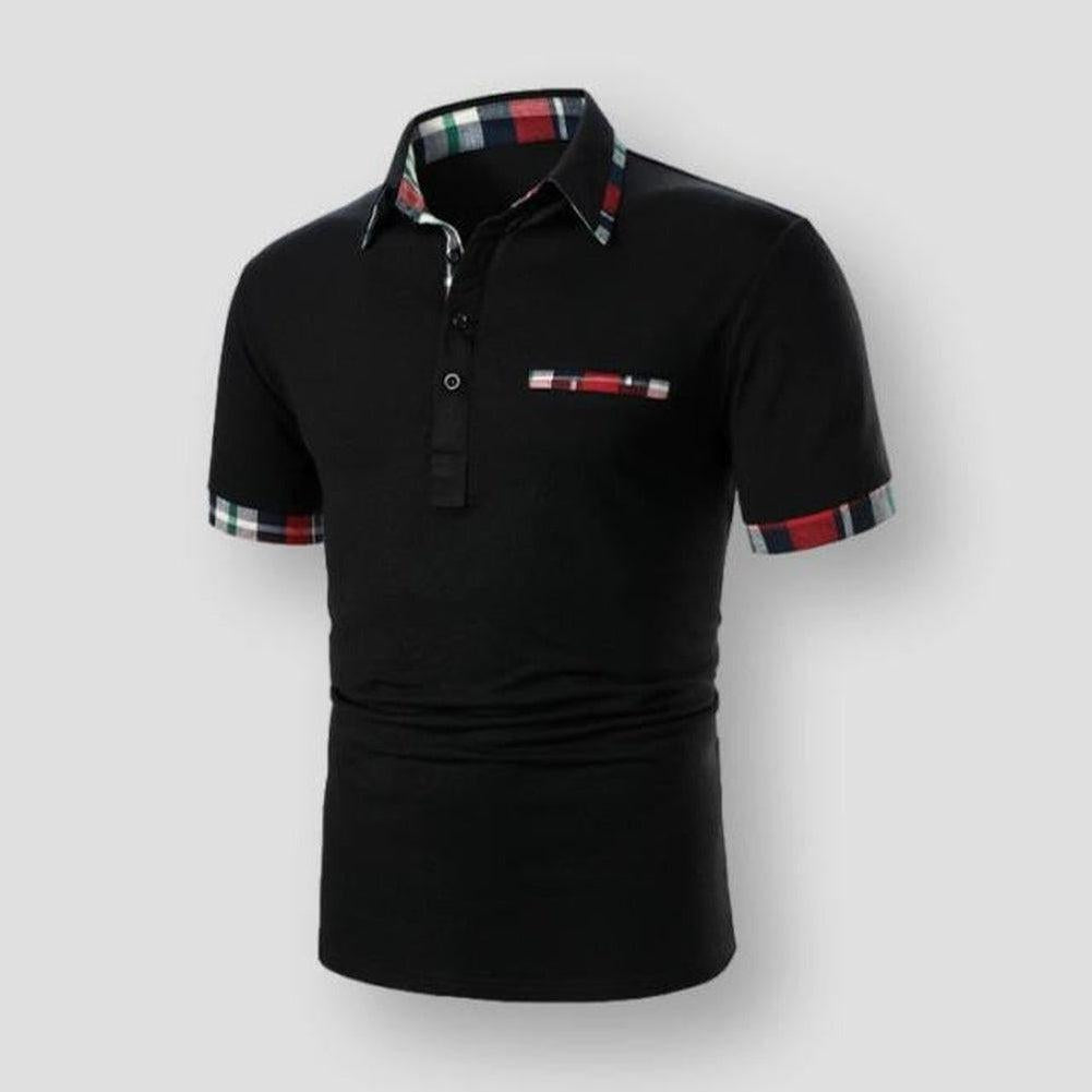 Veikie - Sky Madrid Kariertes Kurzarmhemd