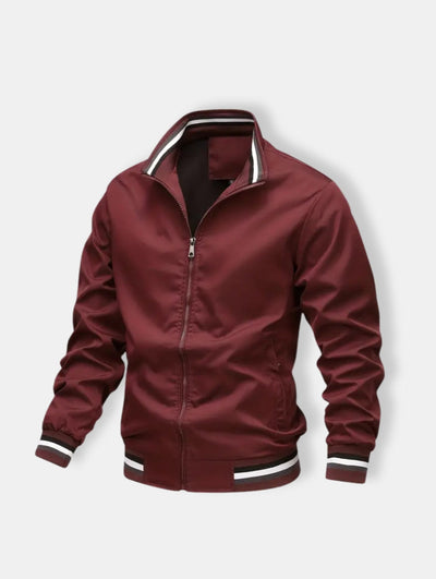 Herren Reißverschluss Lässige Bomberjacke | Langarm