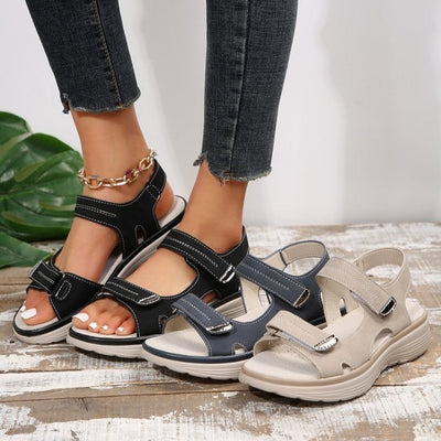 Imogen – Bequeme Sandalen mit Klettverschluss für den Sommer