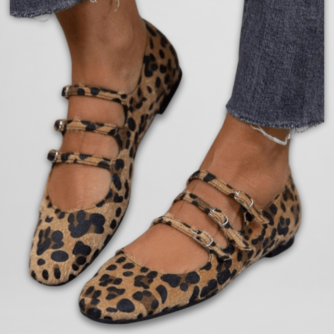 Gesche | Animal-Print Ballerinas